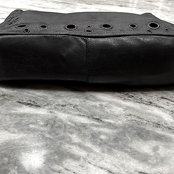 Prada Authentic Smooth Soft Leather Tote Bag with Grommets - Picture 9 of 13